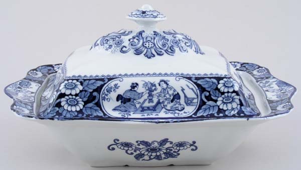 Covered Vegetable Dish c1920s
